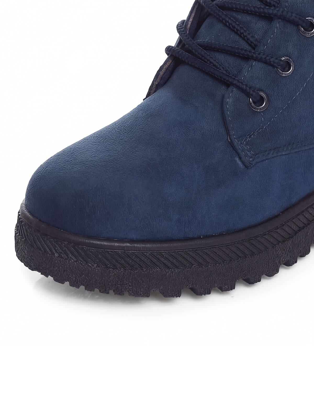 Lace-Up Winter Ankle Boots with Soft Lining