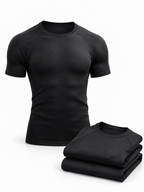 Men's Short Sleeve Compression Shirts 3-Pack