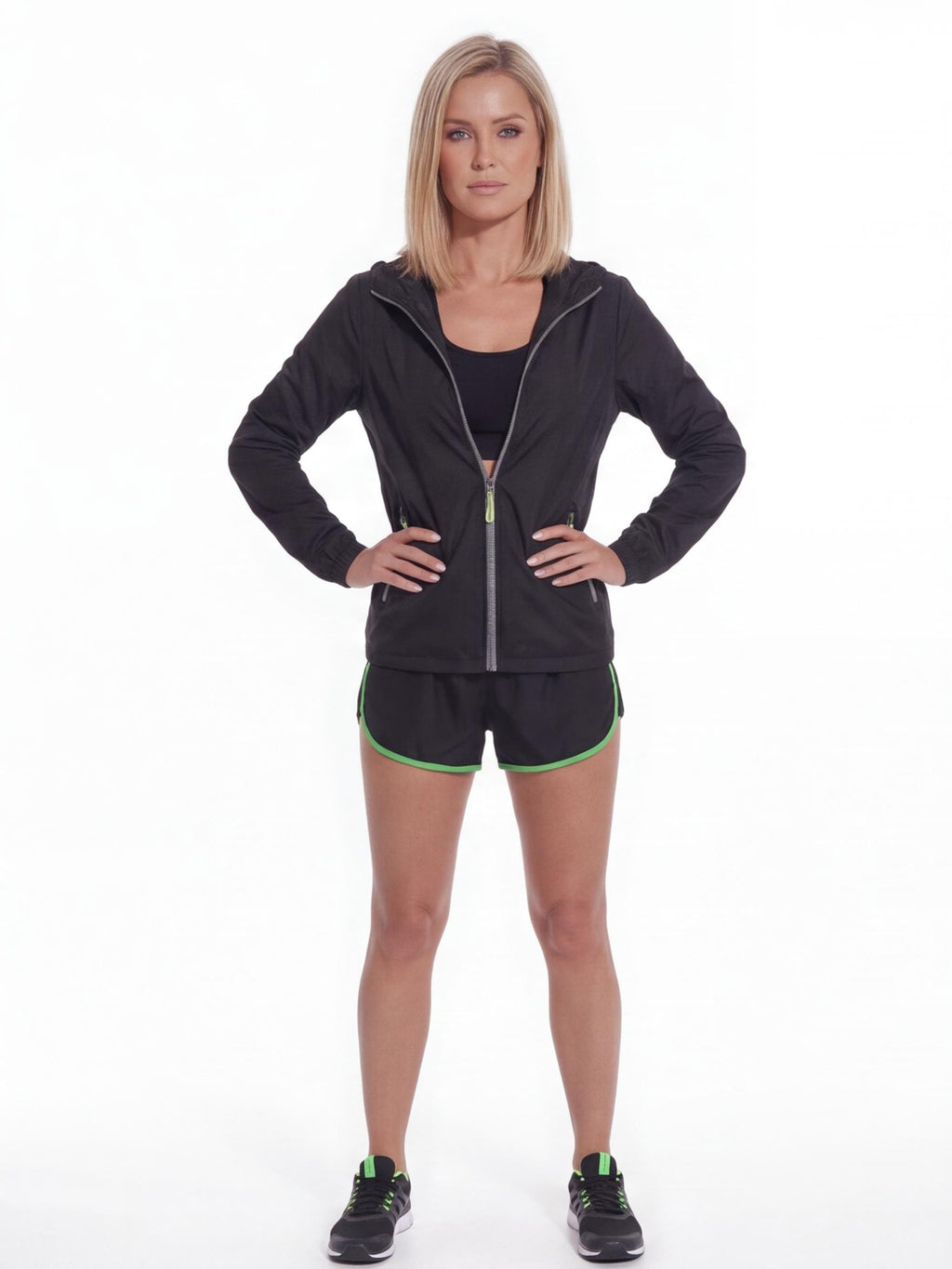 Lightweight Breathable Hooded Running Jacket