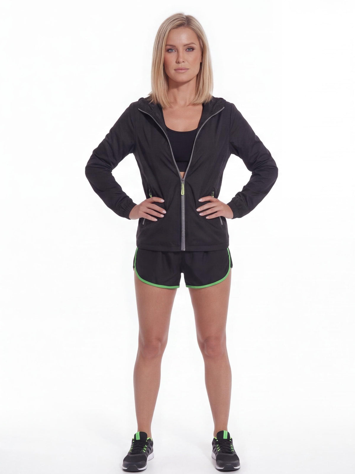 Lightweight Breathable Hooded Running Jacket