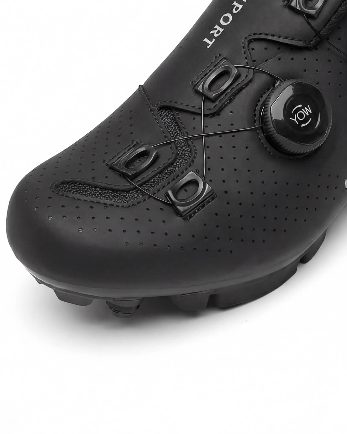 Cycling Shoes with Dual Dial Fit and Cleat Sole