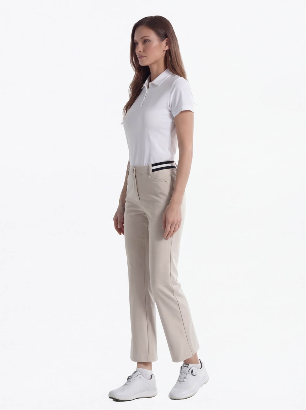 Women’s Golf Trousers with Tailored Straight-Leg Fit