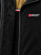 Full-Zip Hooded Fleece Jacket
