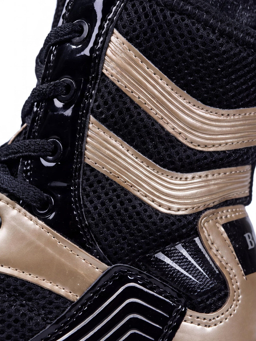 High-Top Combat Training Shoes for Boxing & Wrestling
