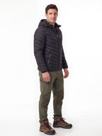 Hooded Quilted Insulated Jacket