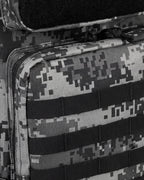 Tactical-Style Backpack with MOLLE Webbing and Patch Panel
