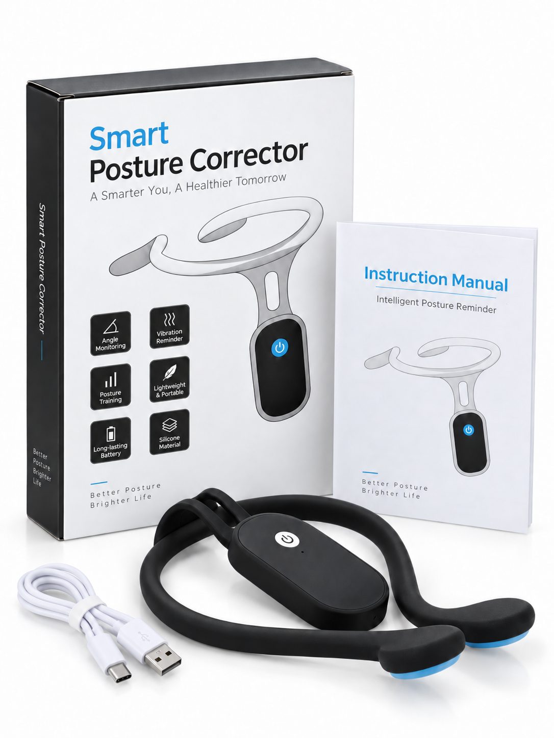 Rechargeable Vibrating Posture Reminder