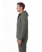 Hooded Hiking Jacket and Pants with Multiple Zipper Pockets