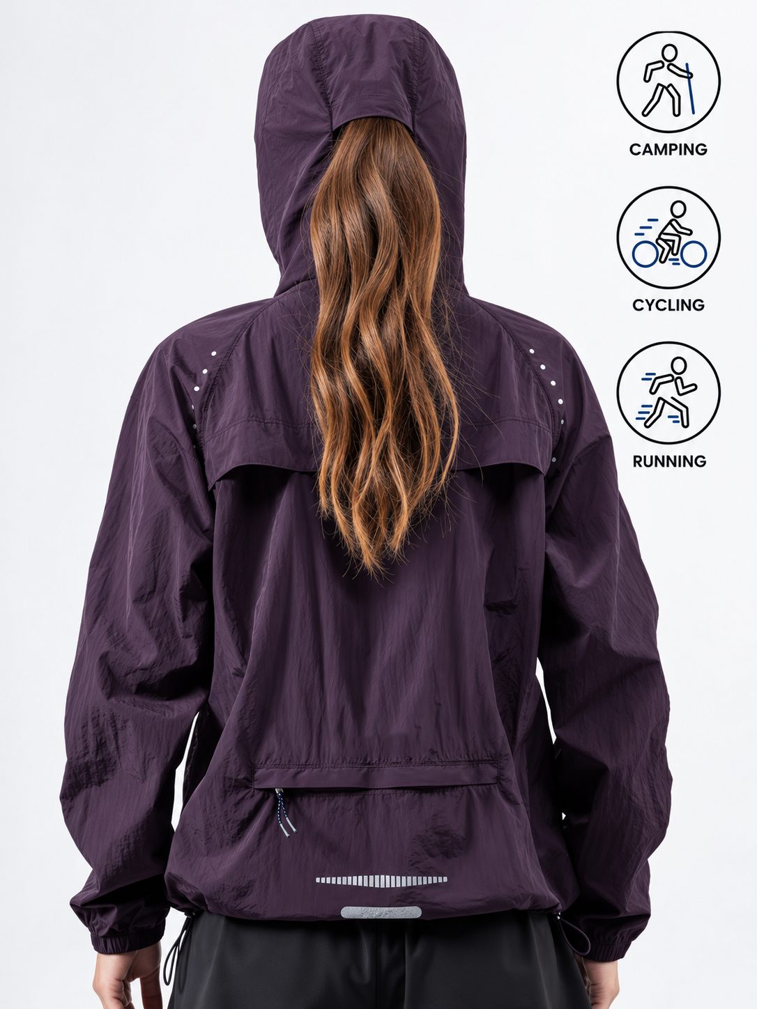 Lightweight Ventilated Wind Jacket
