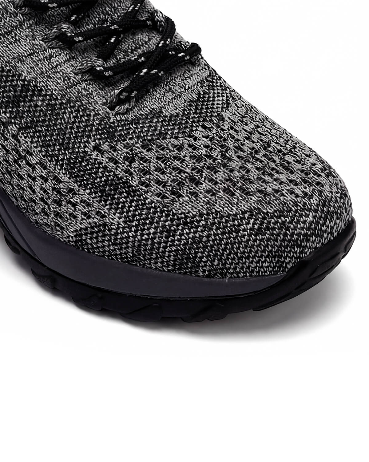 Air Cushion Knit Walking Shoes with Sock Collar