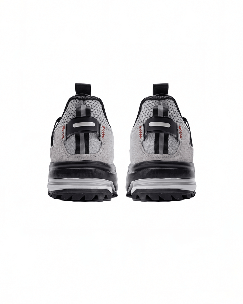 Men’s Lace-Up Knit Training Sneakers with Grip Sole