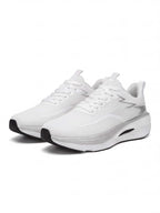 Rocker-Sole Running Shoes with Structured Side Support