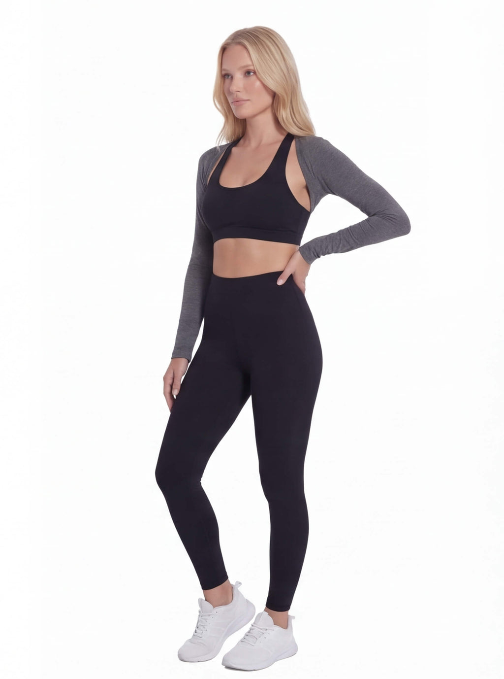 Women’s High-Waist Sculpting Training Leggings with Contour Fit
