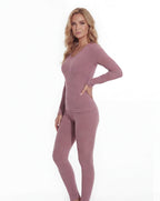 Women’s Thermal Base Layer Set with Ribbed Fit