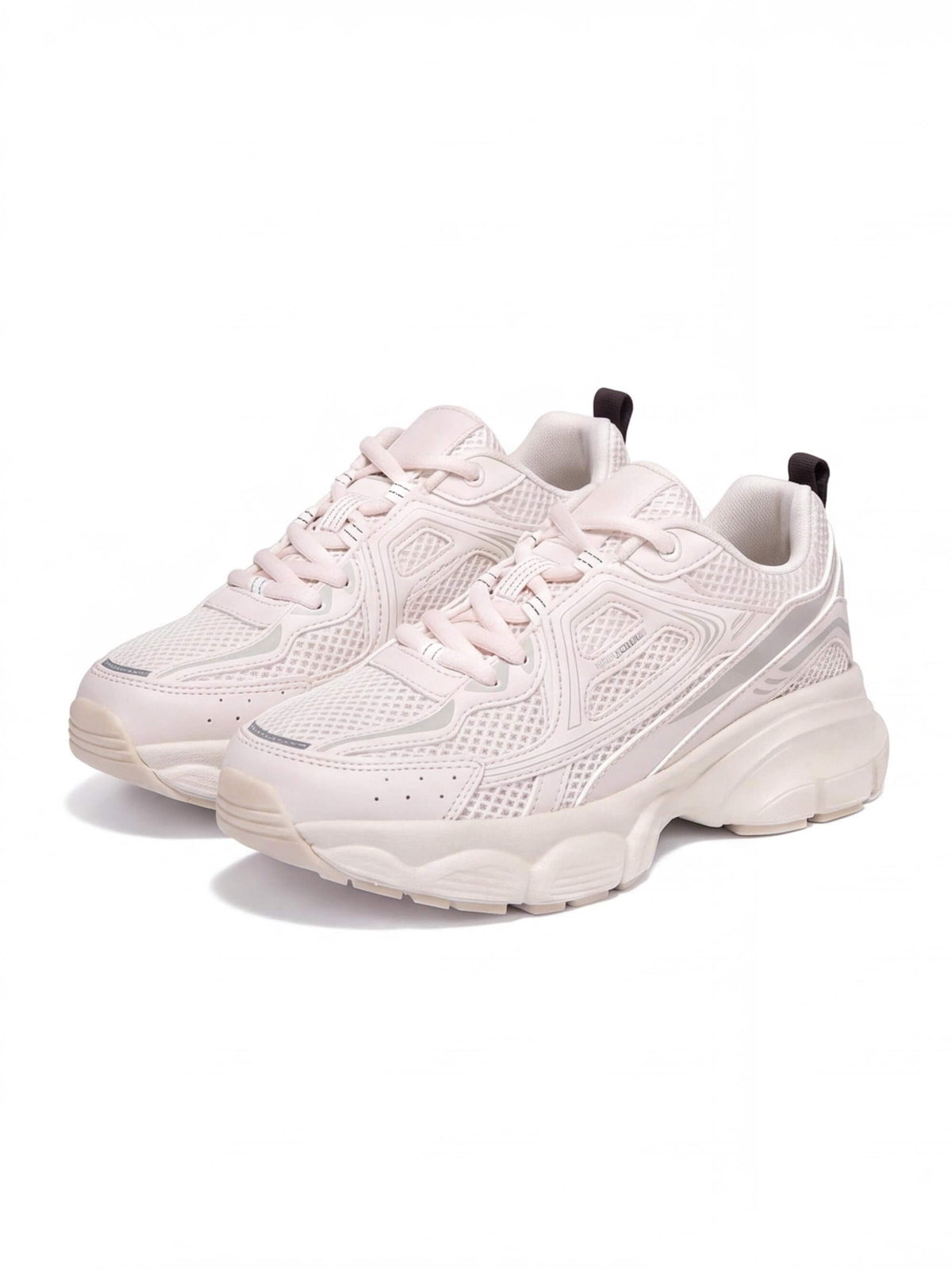 Women’s Mesh Trainers with Segmented Cushioning and Support Panels