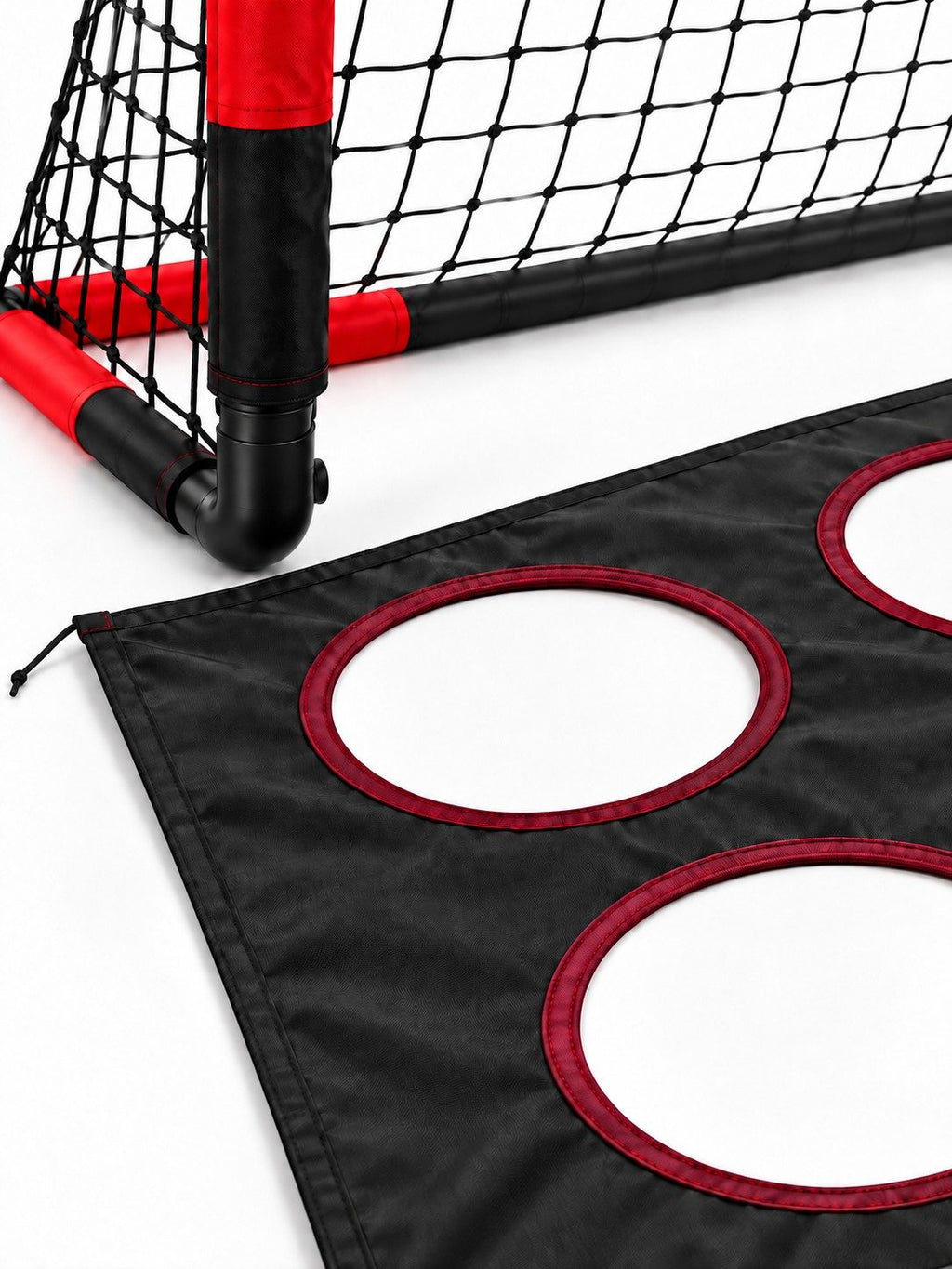 6-Hole Soccer Target Training Goal