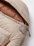 Duck-Down Cold-Weather Sleeping Bag with Arm Openings