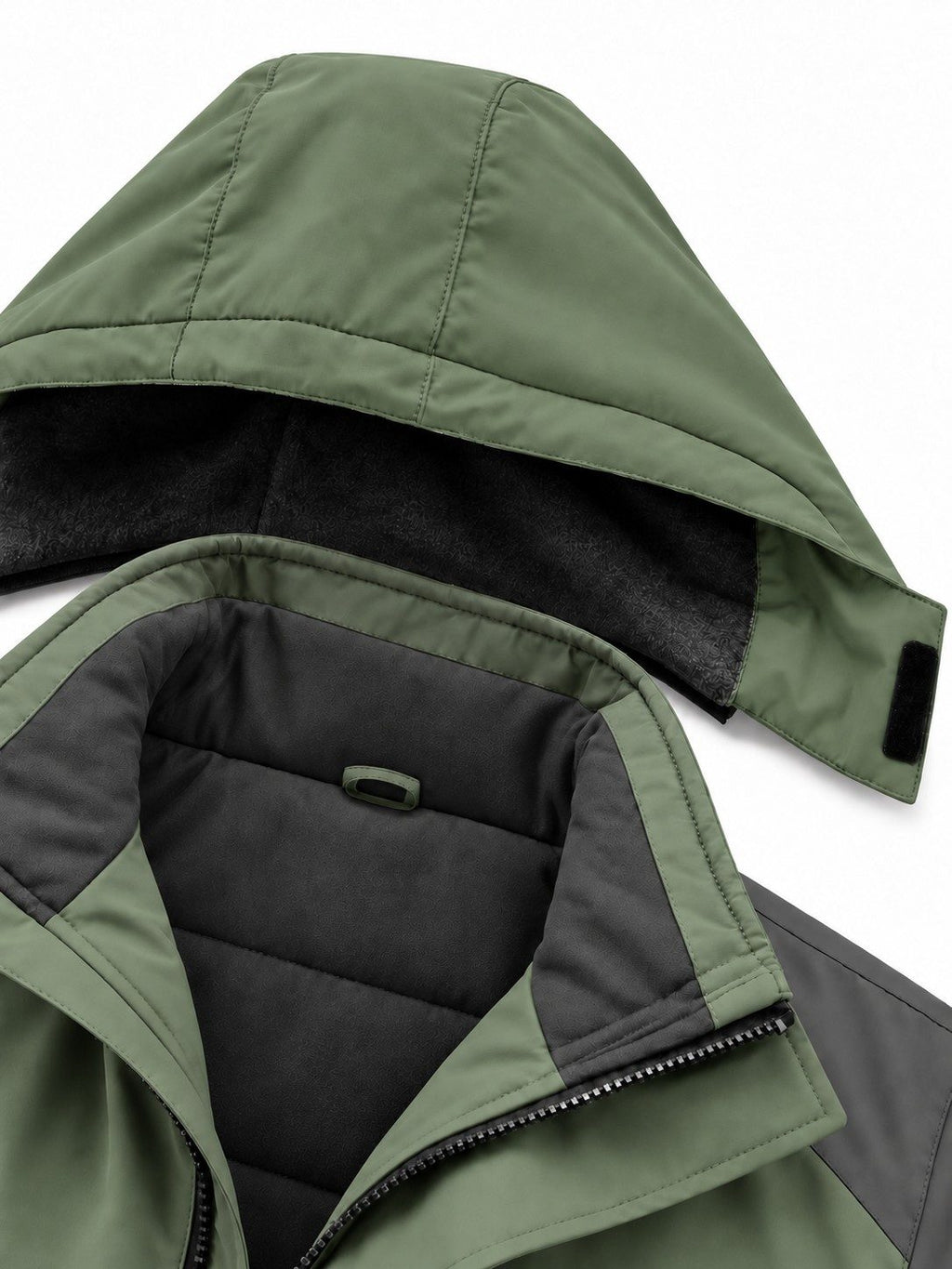 Insulated Waterproof Hooded Ski Jacket