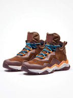 Trail Hiking Boots with Padded Tongue and Layered Support