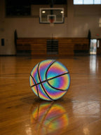 Reflective Luminous Basketball for Training and Play