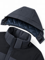 Insulated Hooded Winter Hiking Jacket
