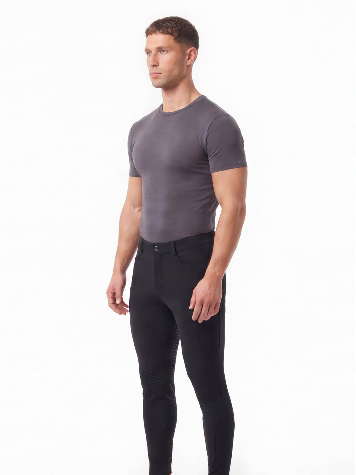 Men’s Equestrian Breeches with Full-Seat Grip and Phone Pocket
