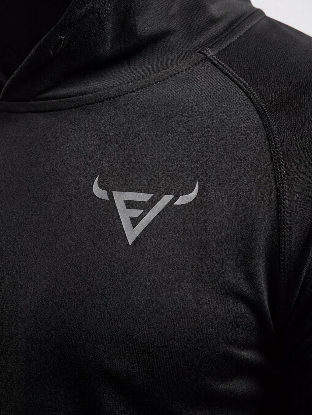 Men's Lightweight Hooded Training Top with Thumb Holes