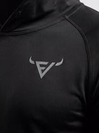 Men's Lightweight Hooded Training Top with Thumb Holes
