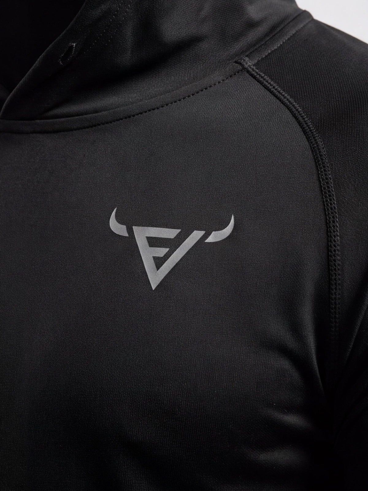 Men's Lightweight Hooded Training Top with Thumb Holes