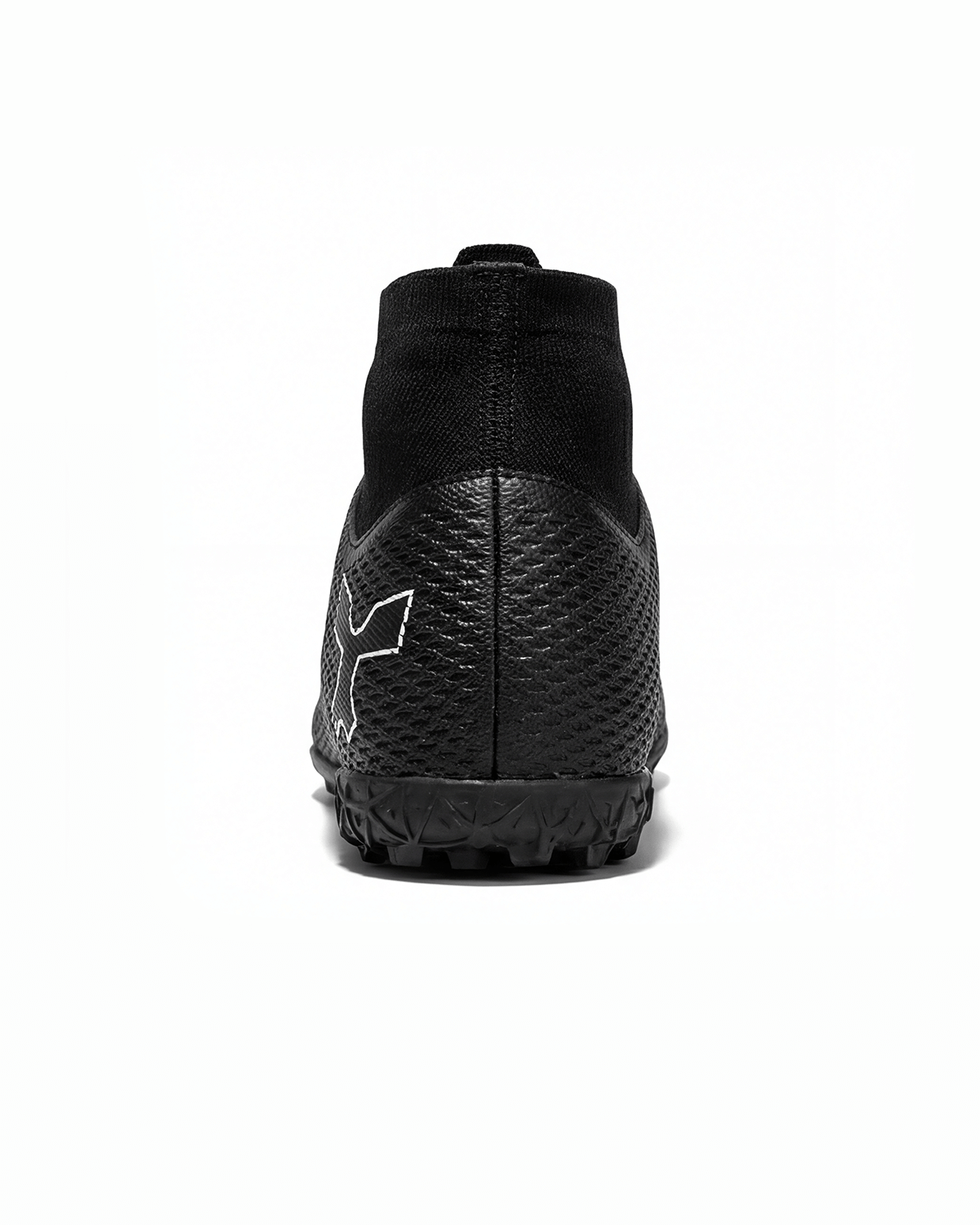 Soccer Turf Cleats with Sock Collar and Grip Sole