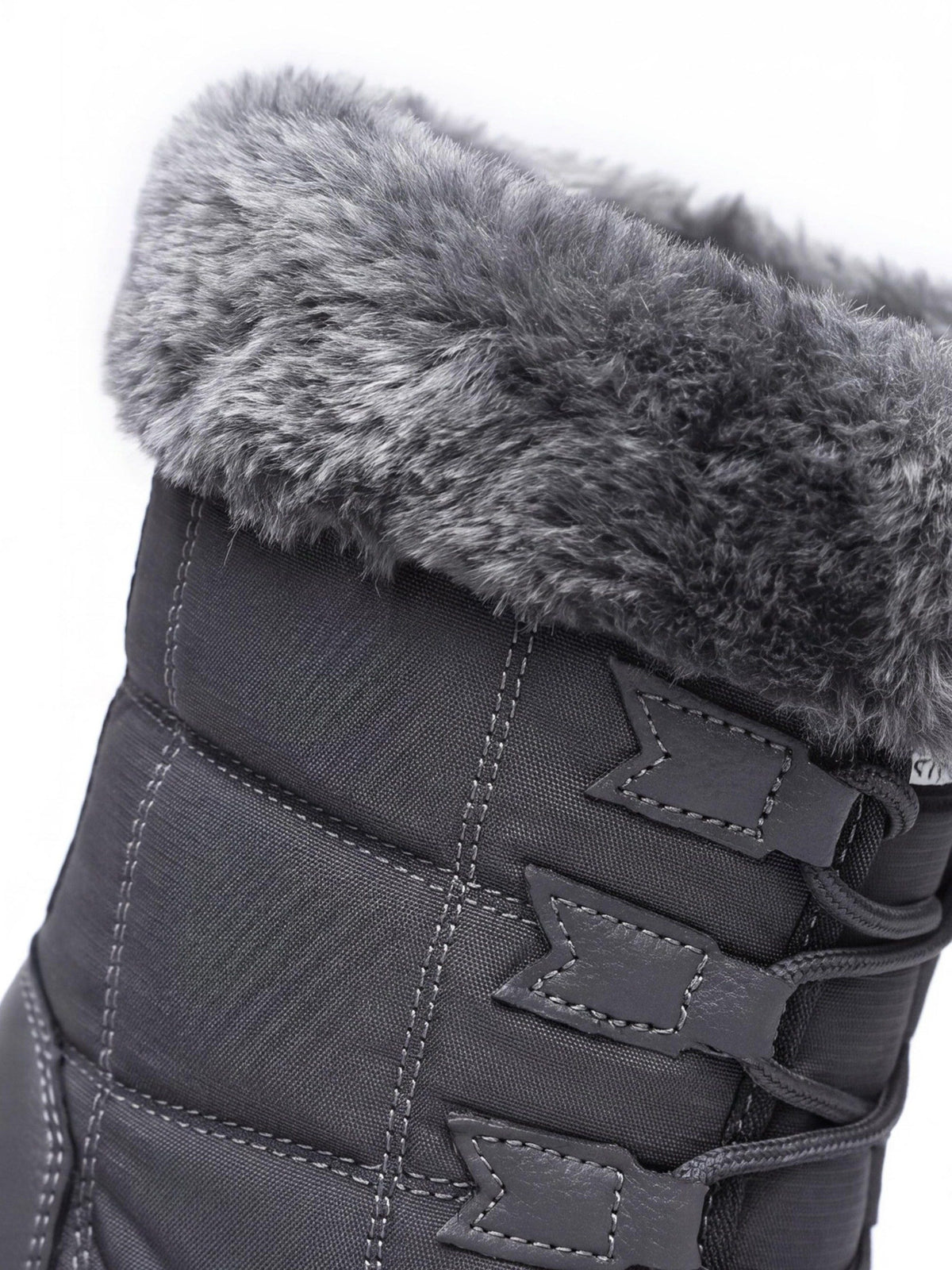 Women's Fleece-Lined Lace-Up Winter Snow Boots