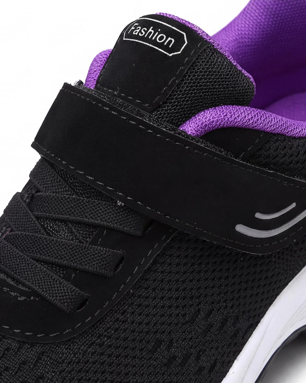 Arch Support Walking Sneakers with Hook-and-Loop Strap