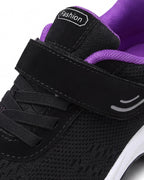 Arch Support Walking Sneakers with Hook-and-Loop Strap