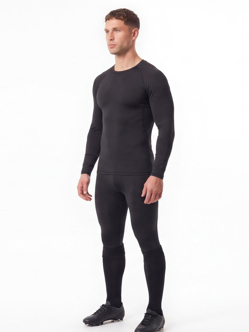 Men's Compression Base Layer Top & Tights Set