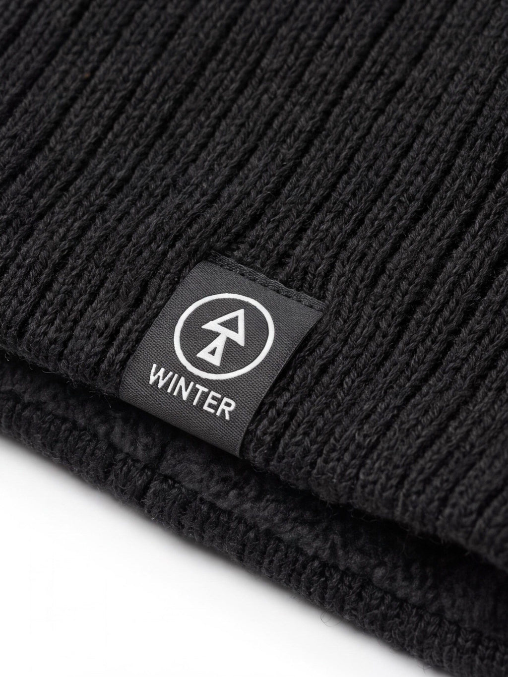 Fleece-Lined Rib-Knit Winter Neck Warmer