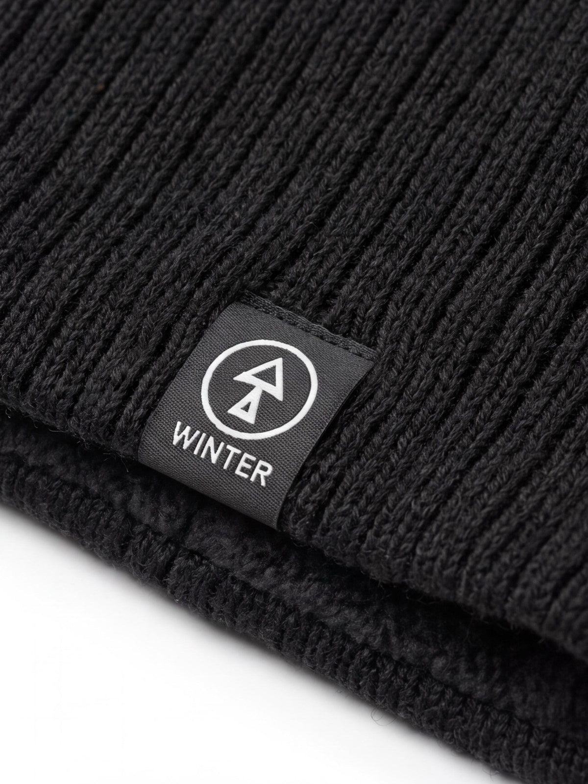Fleece-Lined Rib-Knit Winter Neck Warmer
