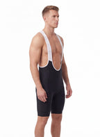 Cycling Bib Shorts with Mesh Straps and Chamois Pad