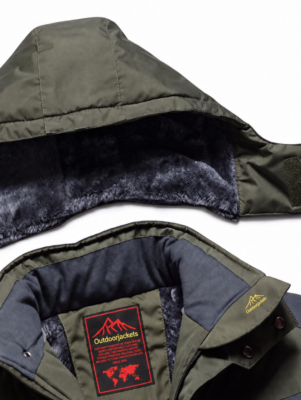Insulated Winter Hiking Jacket with Weather Protection