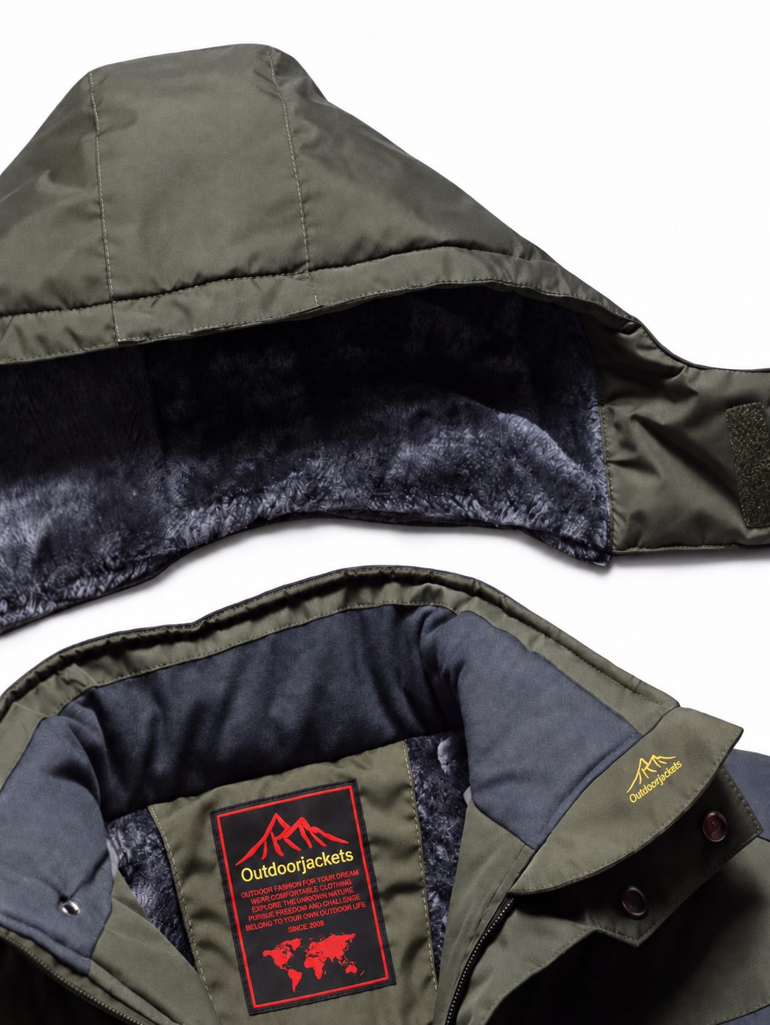 Insulated Winter Hiking Jacket with Weather Protection