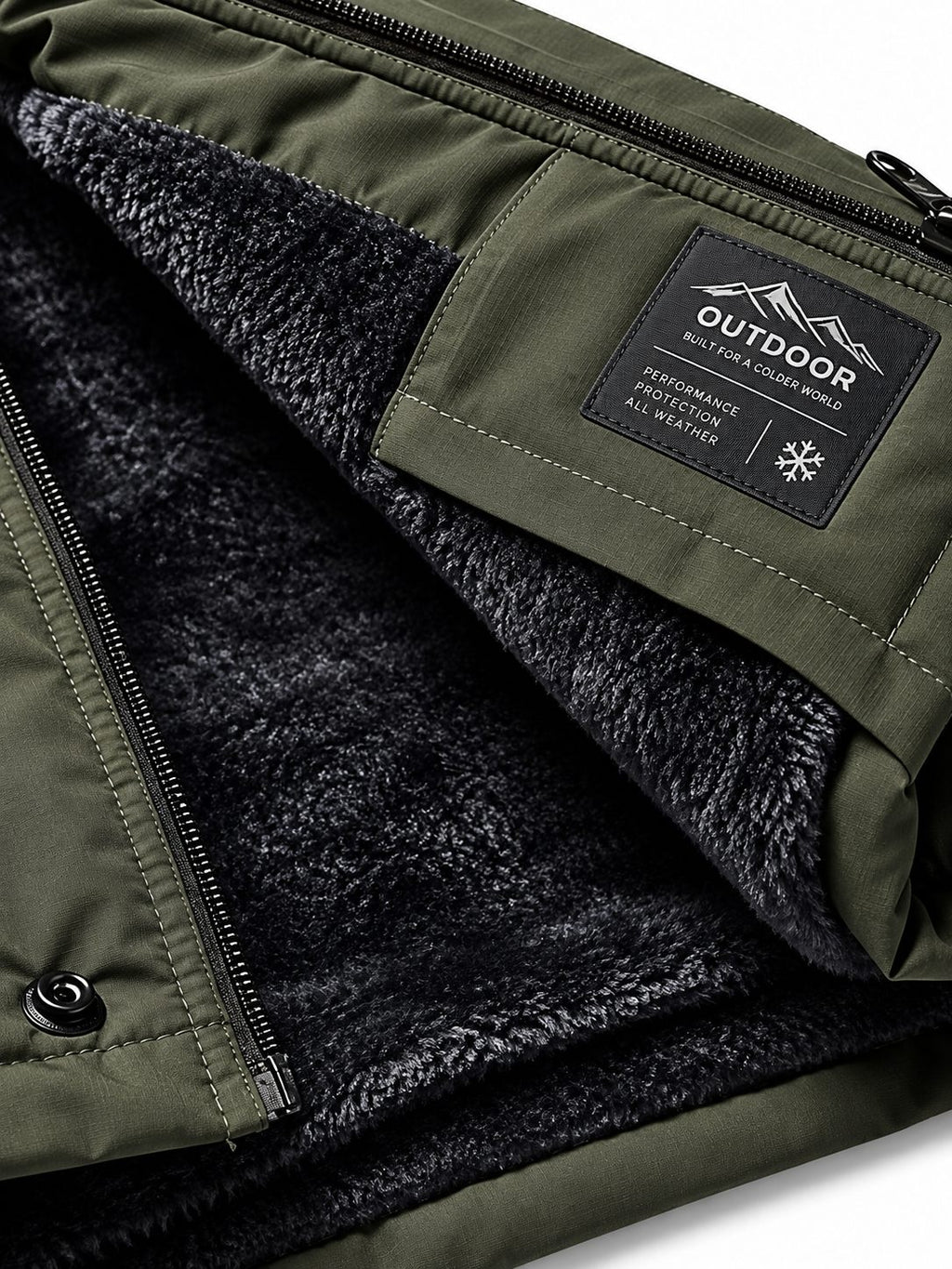 Insulated Winter Hiking Jacket with Weather Protection