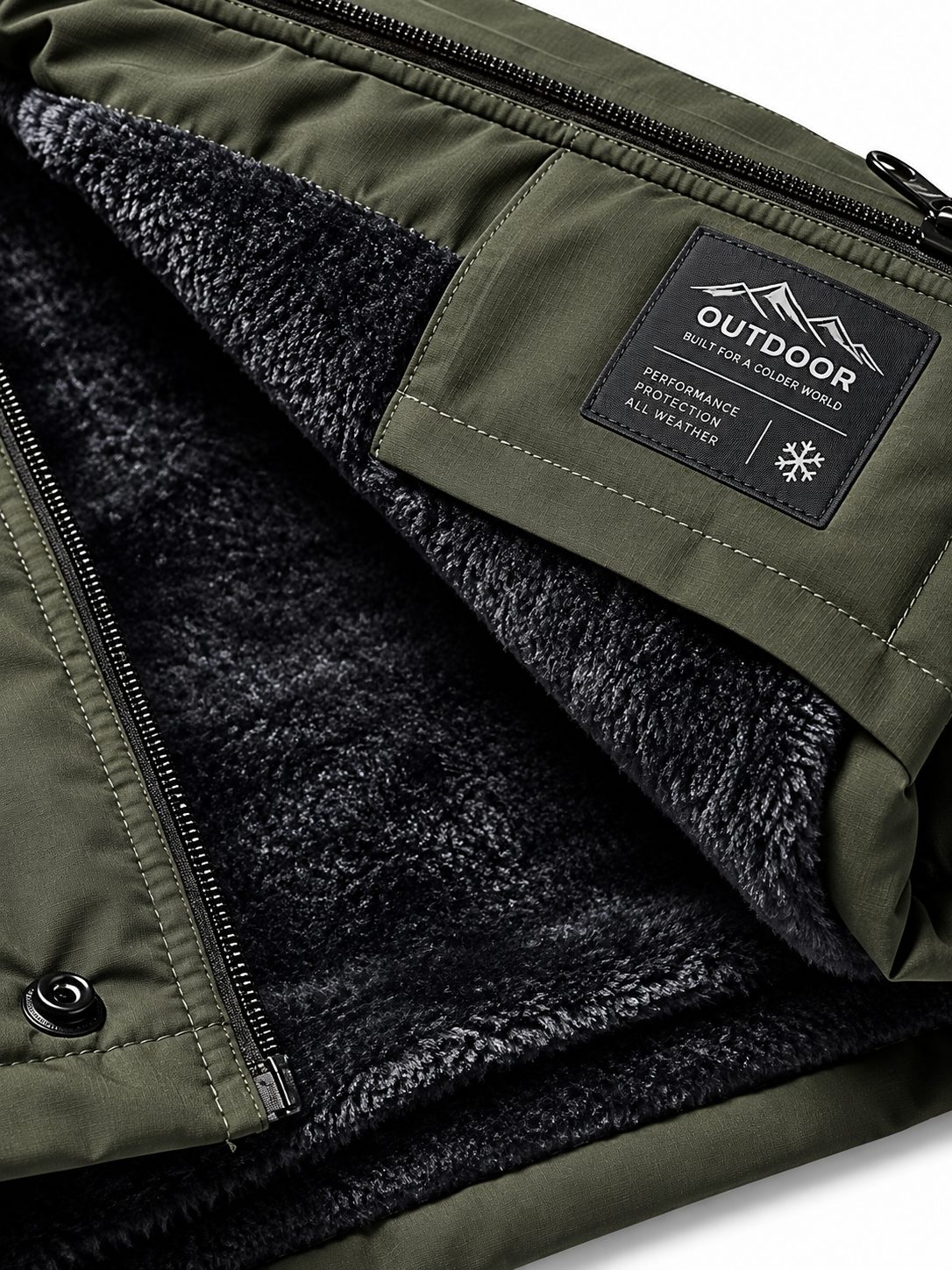 Insulated Winter Hiking Jacket with Weather Protection