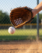 Baseball Fielding Glove with Woven Web Pocket