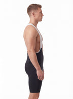 Cycling Bib Shorts with Mesh Straps and Chamois Pad