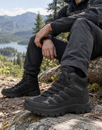 High-Cut Trail Hiking Boots with Deep Tread