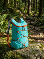 Folding Waterproof Daypack Backpack with Front Bungee Cord
