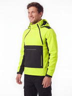 Hooded Softshell Anorak Hiking Jacket