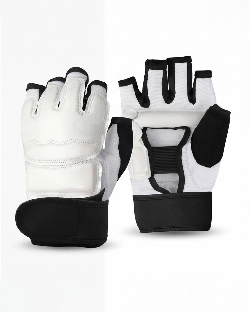 Open-Finger Combat Training Gloves with Wrist Strap
