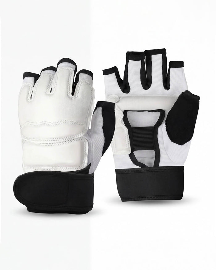 Open-Finger Combat Training Gloves with Wrist Strap