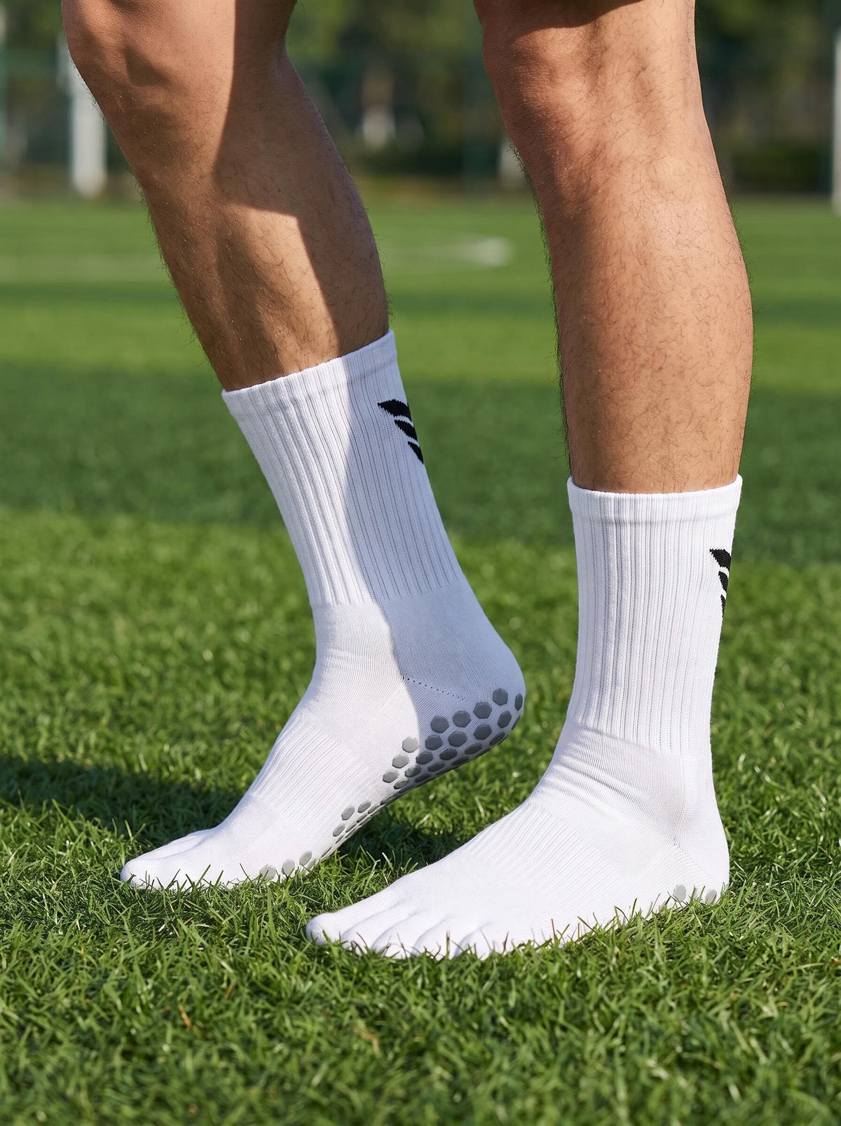 Five-Toe Grip Sports Socks