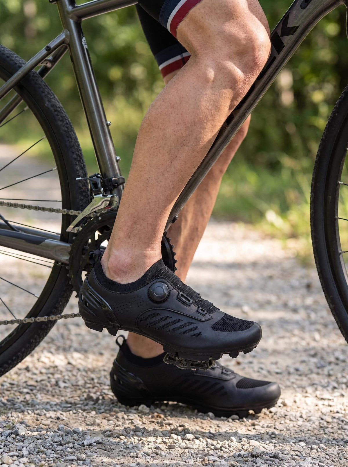 Mountain Cycling Shoes with Dial Closure and Lugged Outsole
